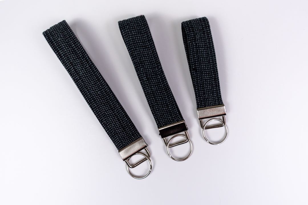 Keychains - Black Speckles