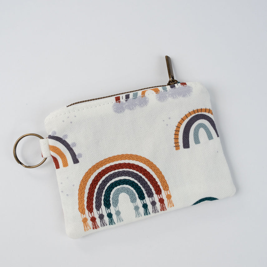 Mini Zipper Pouch - Rainbow
