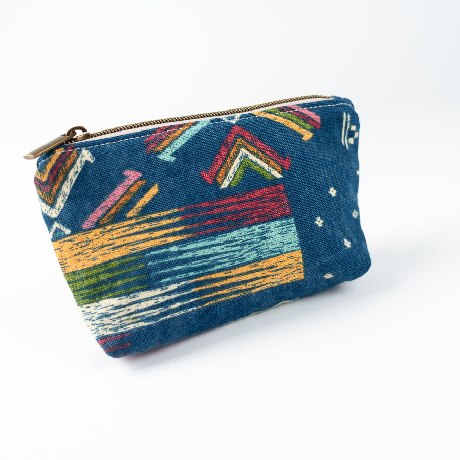 Small Wedge Bag - Blue Southwest