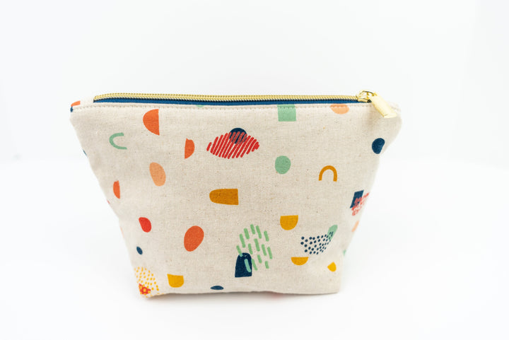 Flawed - Small Abstract Wedge Bag