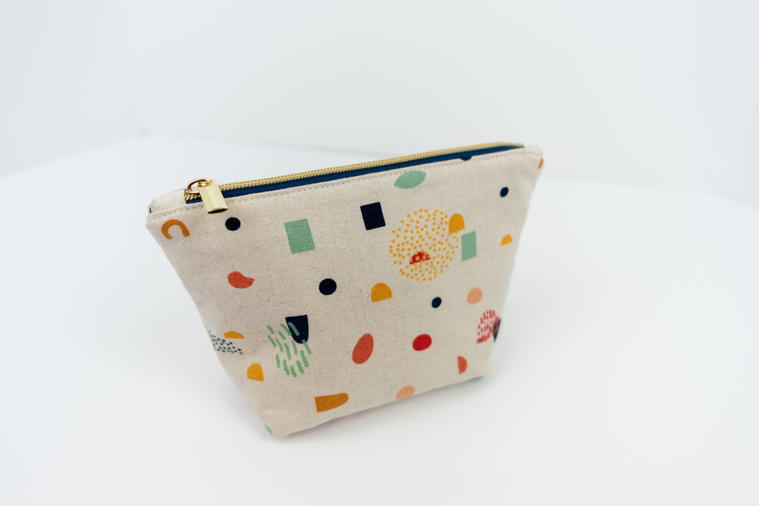 Flawed - Small Abstract Wedge Bag