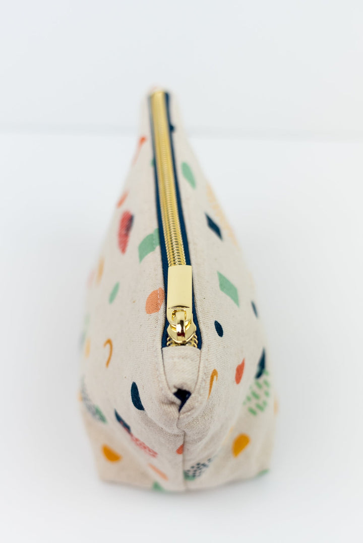Flawed - Small Abstract Wedge Bag