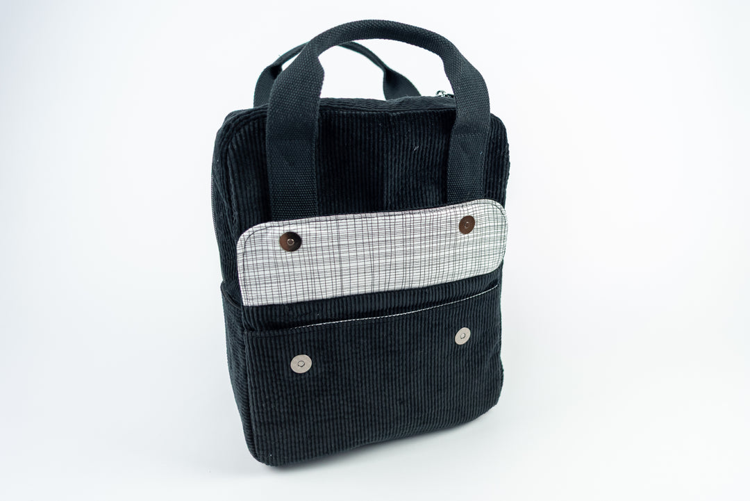 Walkabout Backpack - Black Corduroy