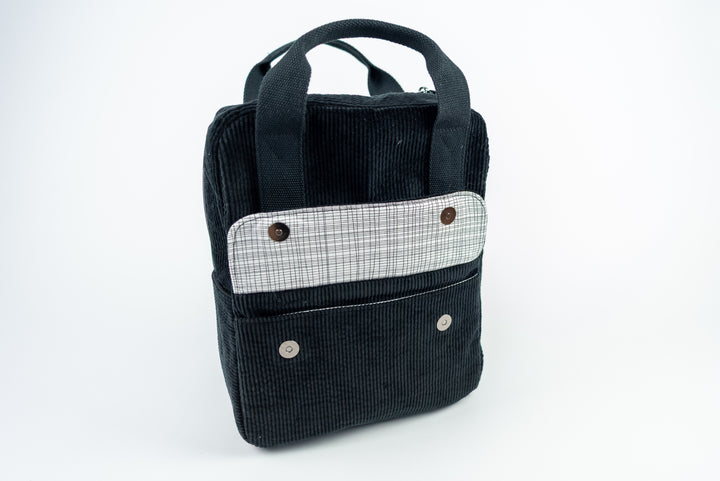 Walkabout Backpack - Black Corduroy