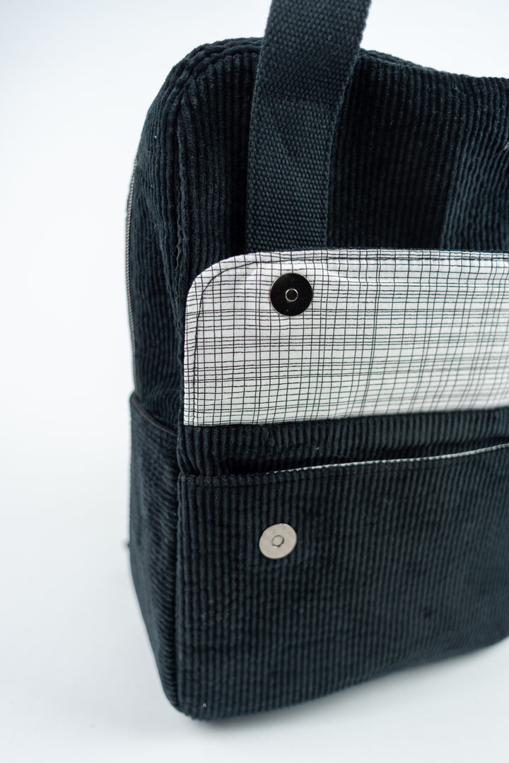 Walkabout Backpack - Black Corduroy