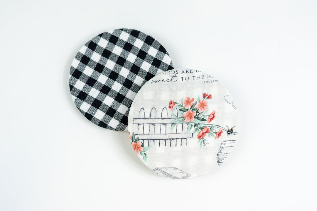 Reversible Bowl Cover – Kind Words