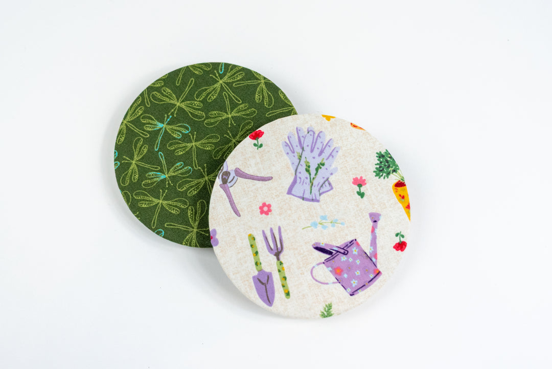Reversible Bowl Cover – Garden Days