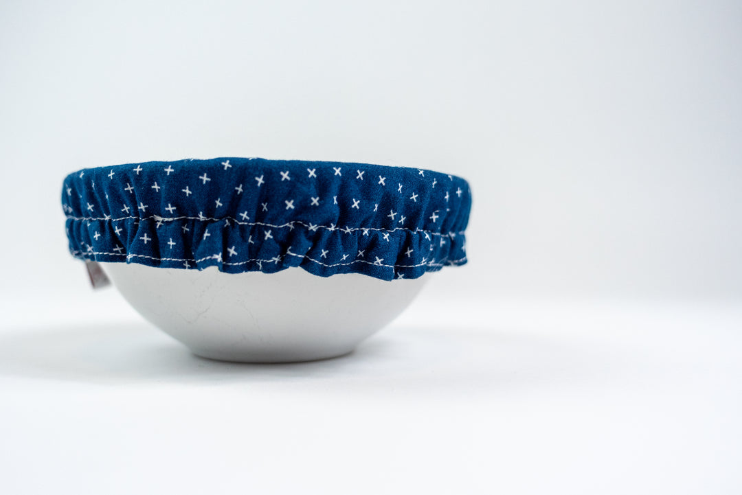 Reversible Bowl Cover – Blueberries