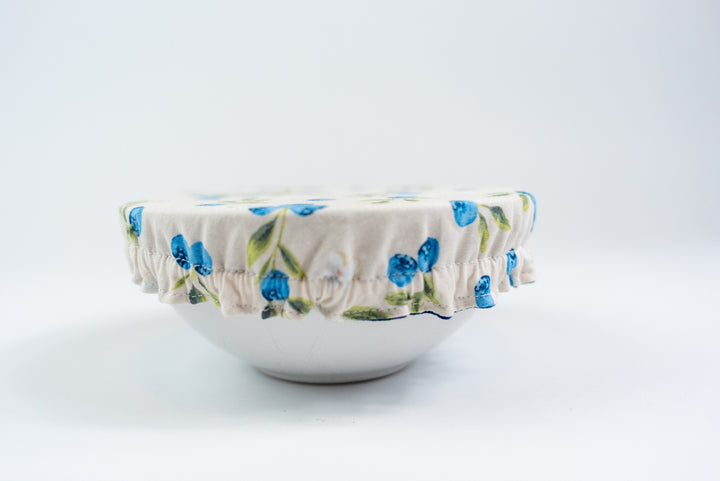 Reversible Bowl Cover – Blueberries