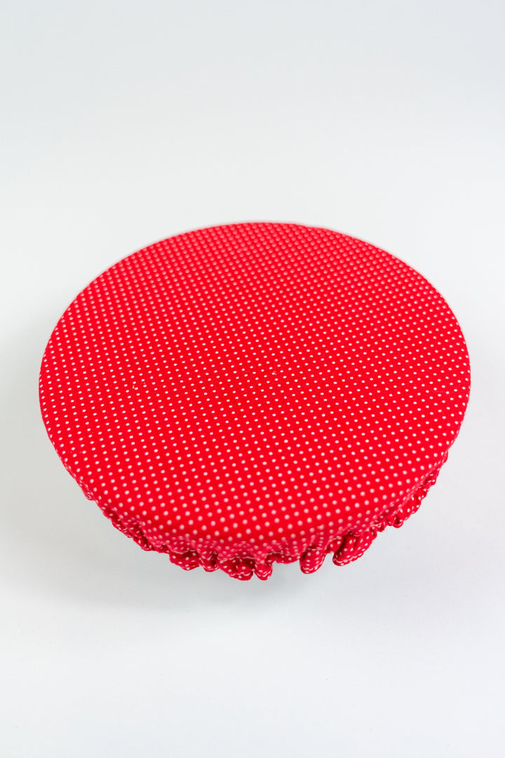 Reversible Bowl Cover – Strawberries