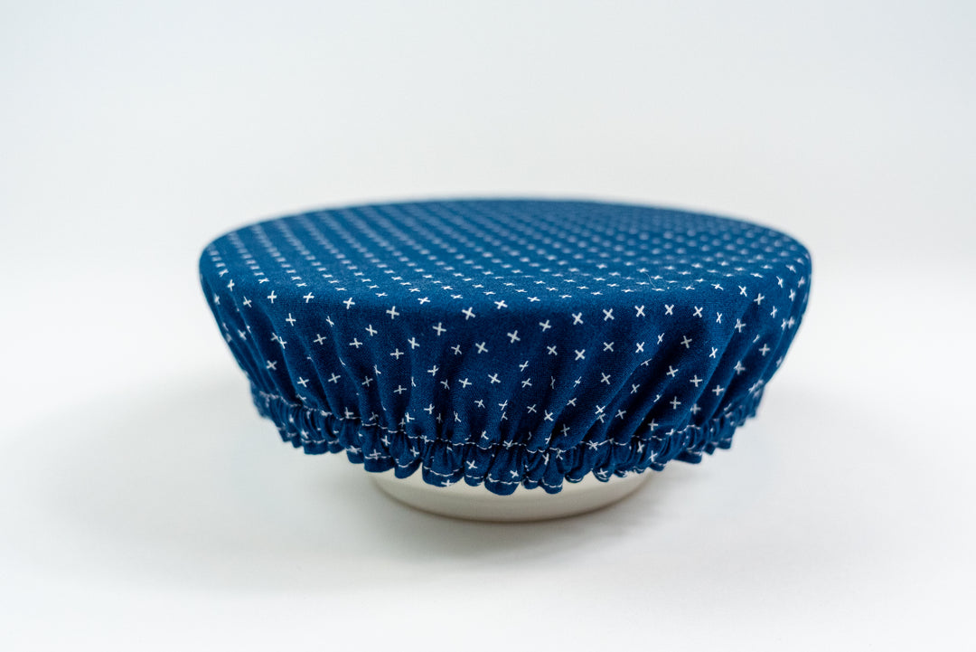 Reversible Bowl Cover – Blueberries