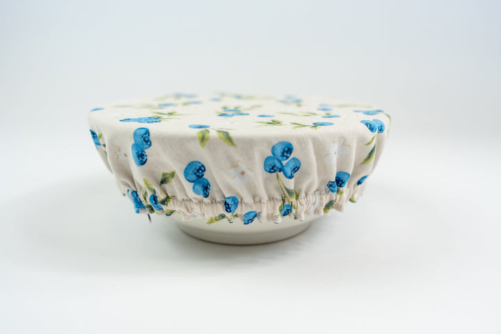 Reversible Bowl Cover – Blueberries