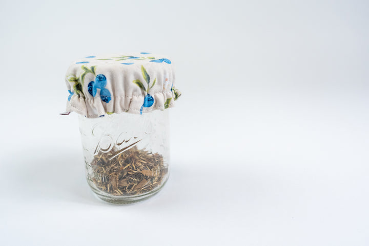 Reversible Bowl Cover – Blueberries