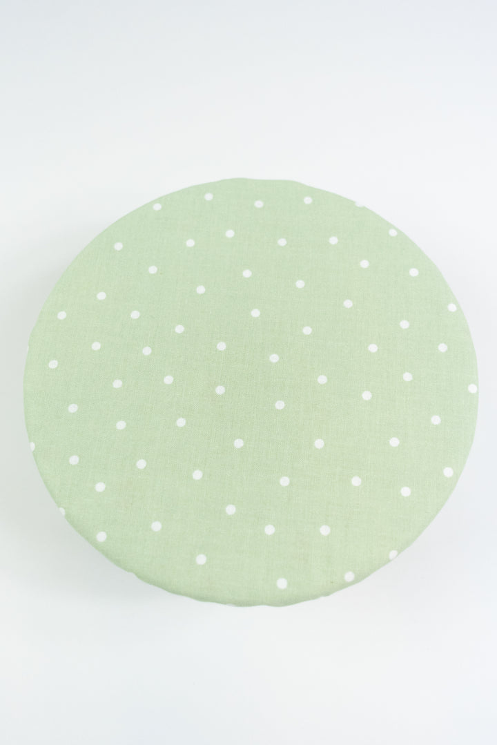 Reversible Bowl Cover – Green Geese