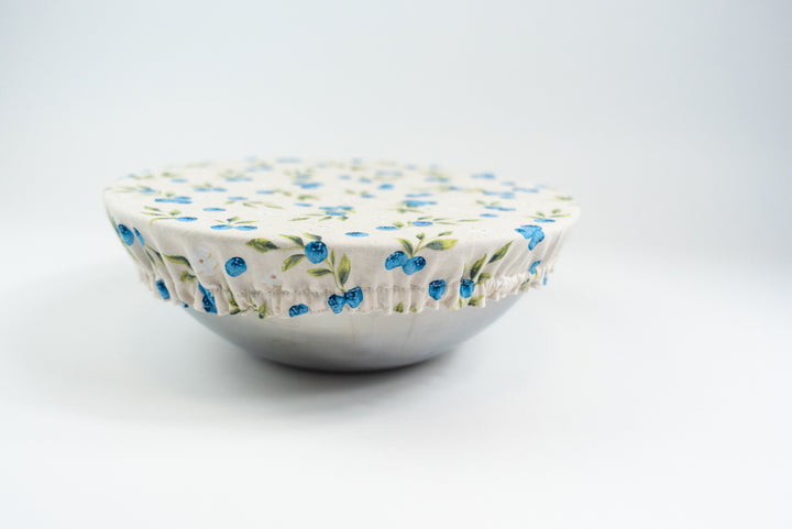 Reversible Bowl Cover – Blueberries