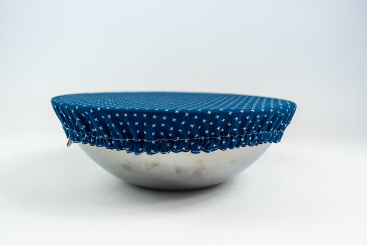 Reversible Bowl Cover – Blueberries