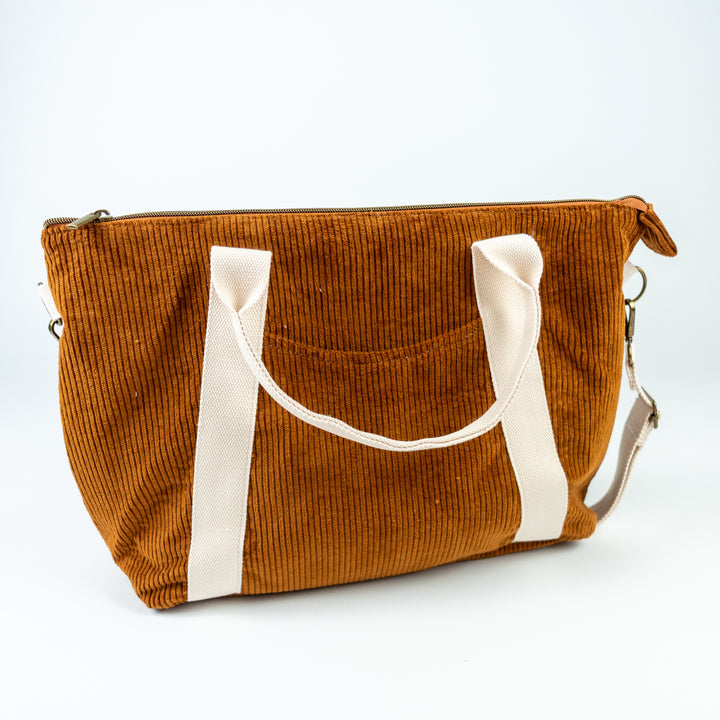 Oxbow Tote - Brown Corduroy