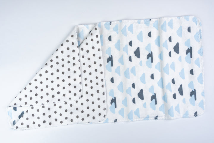 Burp Cloths - Clouds