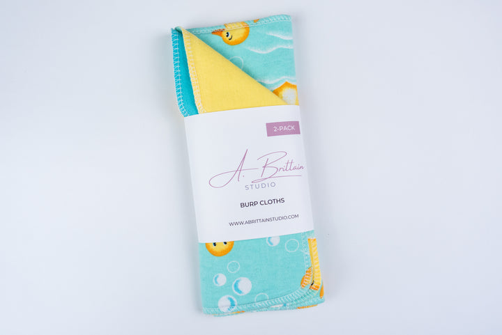 Burp Cloths - Rubber Ducky
