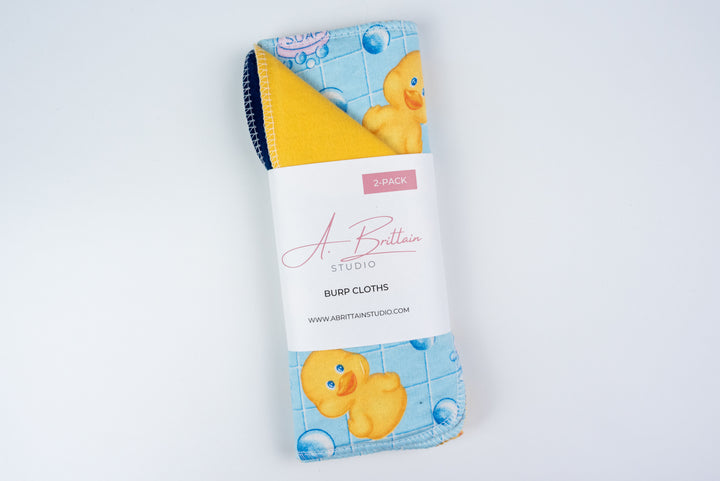 Burp Cloths - Bubble Bath