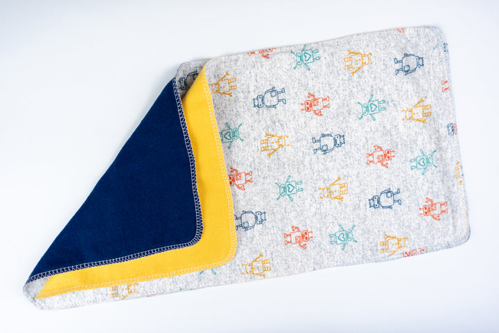 Burp Cloths - Little Robots