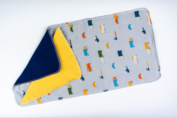 Burp Cloths - Tiny Trucks