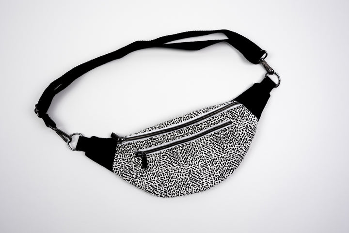 Chit Chat Black Fanny Pack