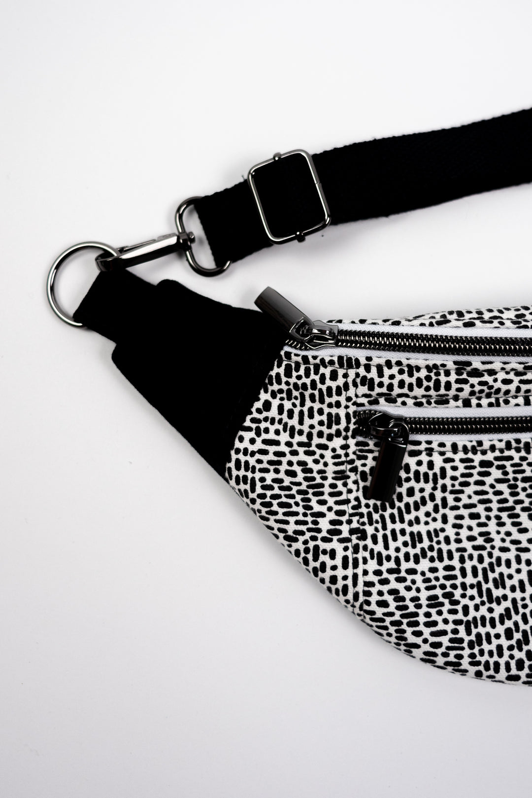 Chit Chat Black Fanny Pack