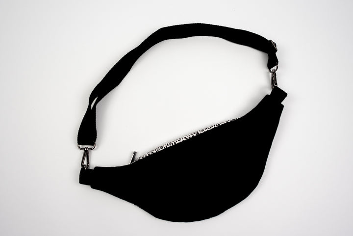 Chit Chat Black Fanny Pack