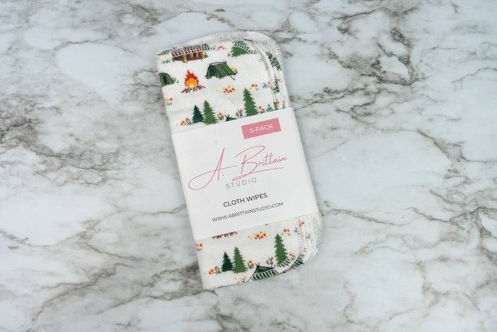 Reusable Cloth Wipes - Tent Life