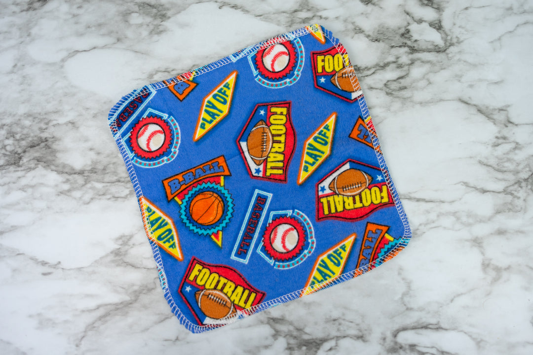 Reusable Cloth Wipes - Sports