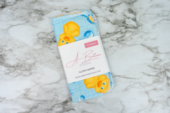 Reusable Cloth Wipes - Bubble Bath