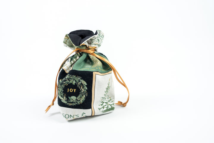 Reusable Fabric Gift Bags - Merry Christmas