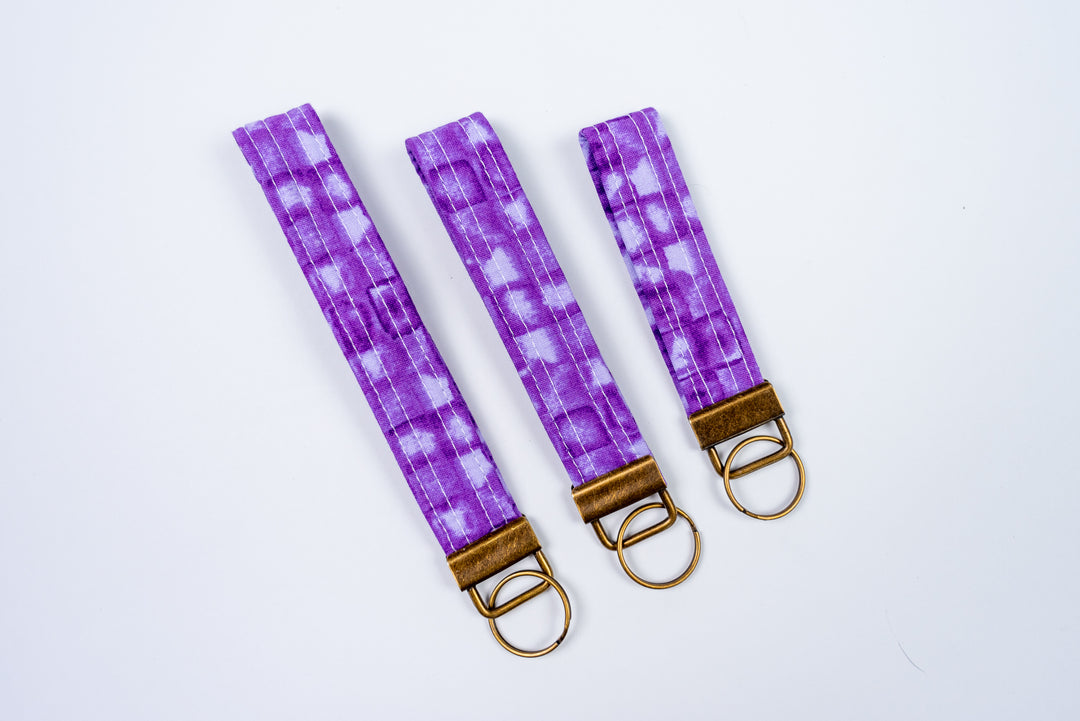 Keychains - Purple Watercolors