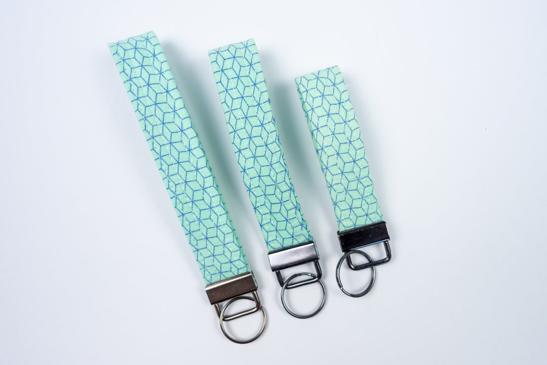 Keychains - Mint Geo