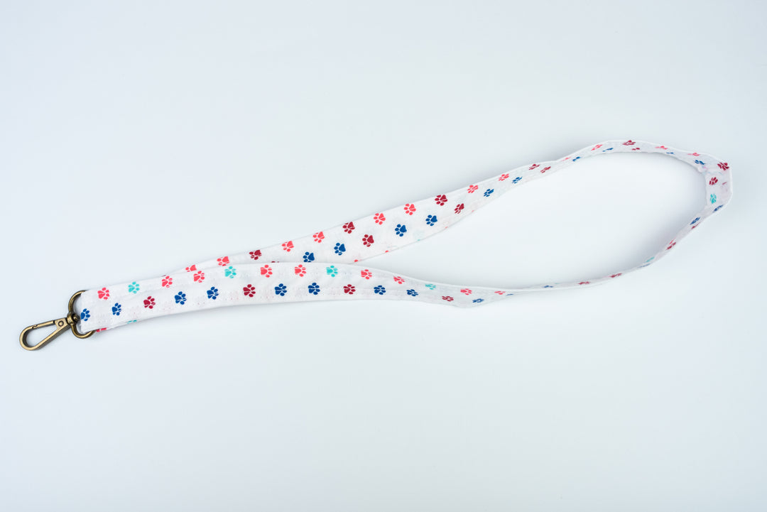 Lanyard - Paw Prints