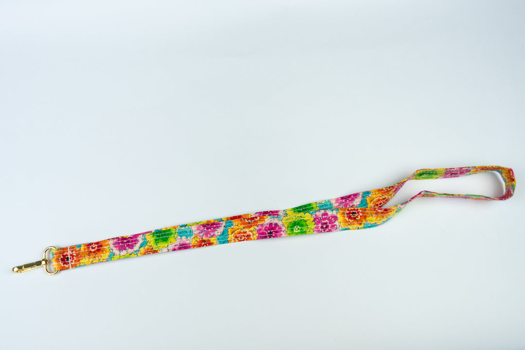 Lanyard - Bright Flowers