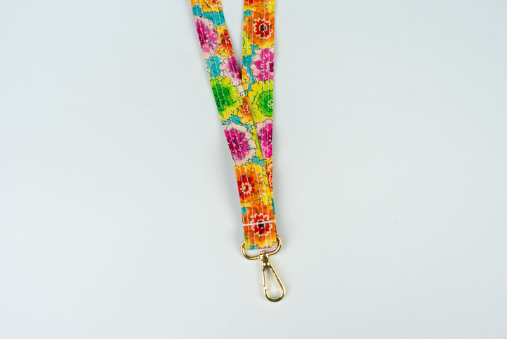 Lanyard - Bright Flowers