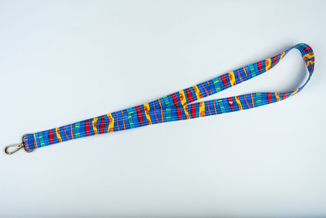Lanyard - Crazy Stripes
