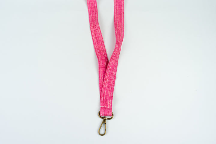 Lanyard - Pink Thatch