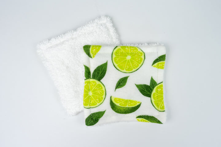 Reusable Makeup Wipes - Lovely Limes
