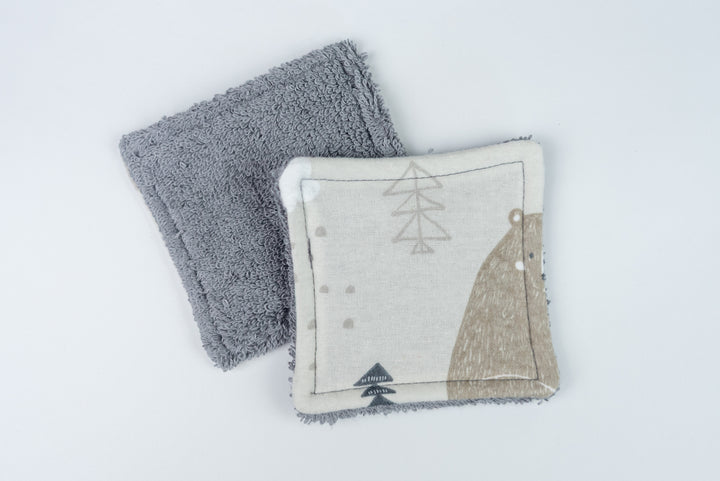 Reusable Makeup Wipes - Boho Bears