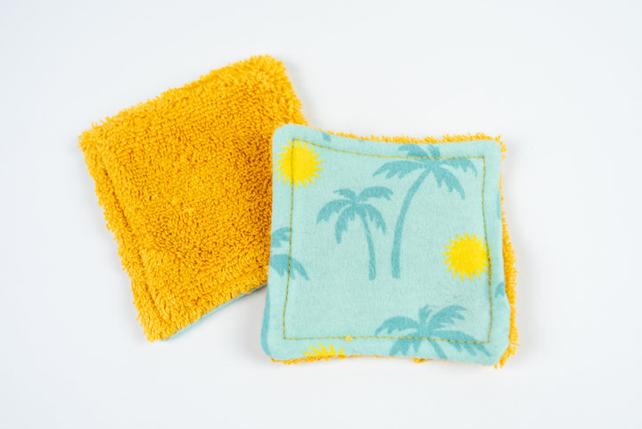 Reusable Makeup Wipes - Summer Sun