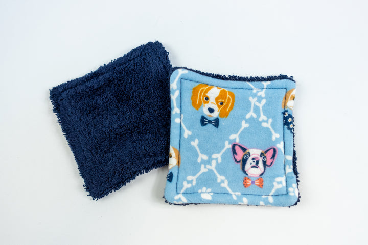 Reusable Makeup Wipes - Puppy  Portraits