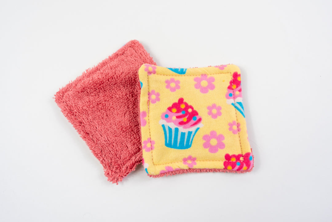 Reusable Makeup Wipes - Cupcake Cuteness