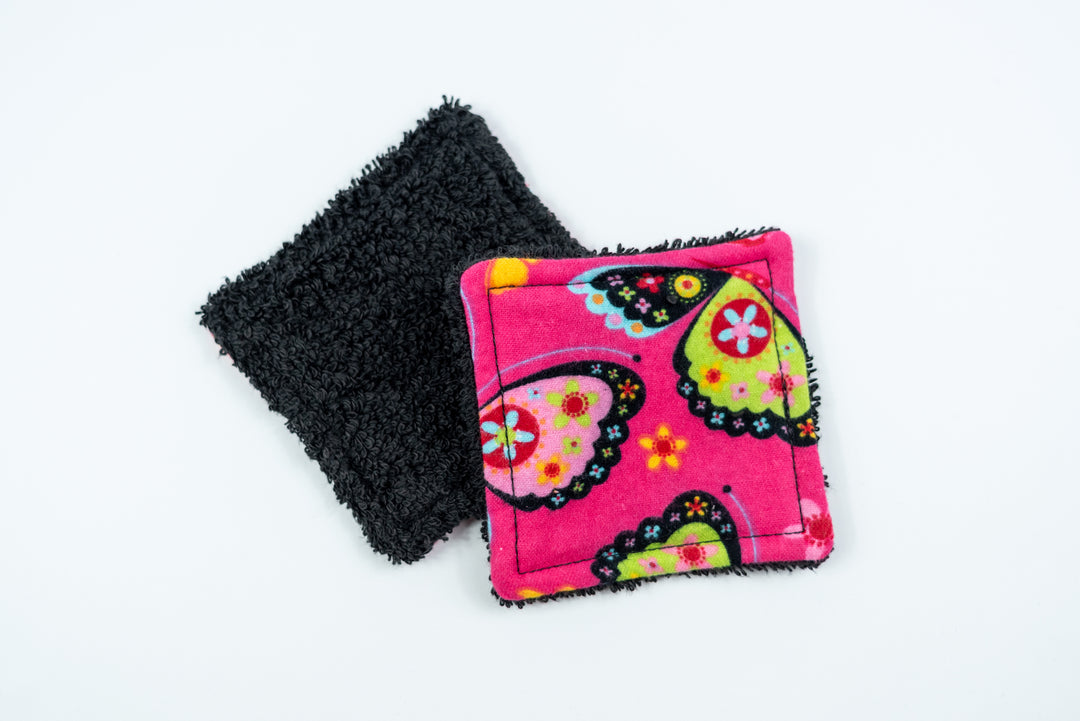 Reusable Makeup Wipes - Butterfly Wings