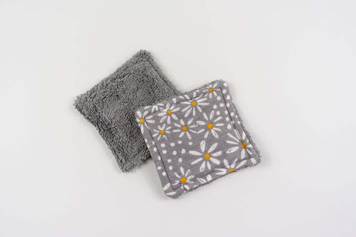 Reusable Makeup Wipes - Ditsy Daisies