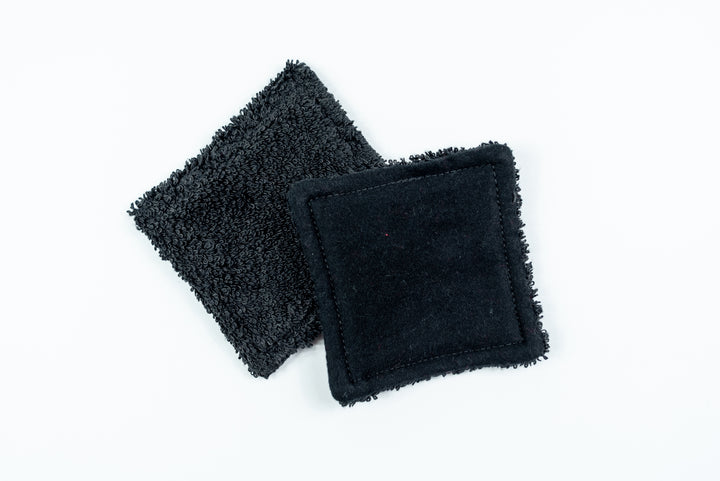 Reusable Makeup Wipes - Black