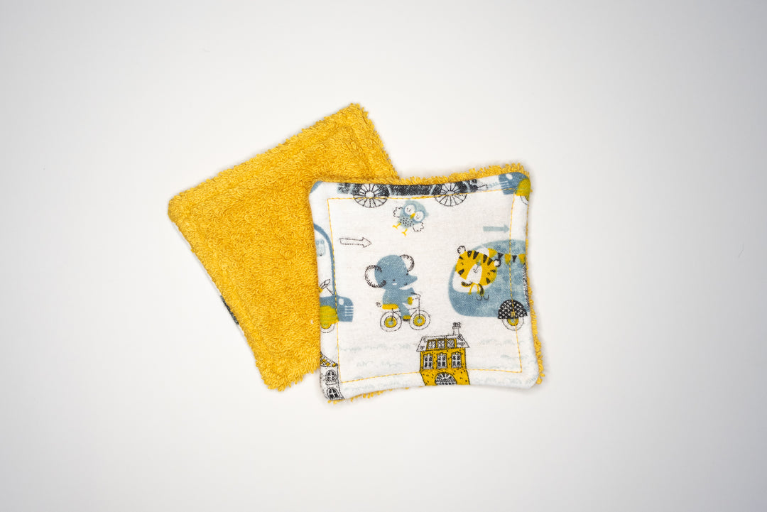 Reusable Makeup Wipes - Tiny Zoo