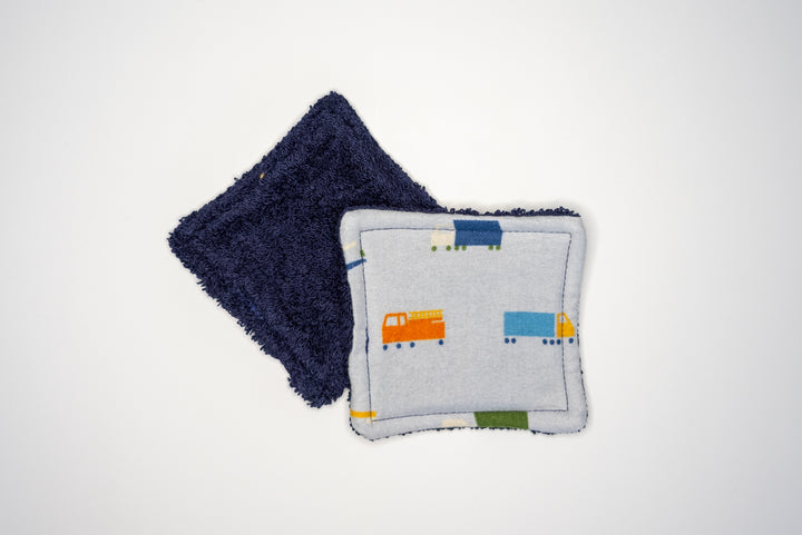 Reusable Makeup Wipes - Tiny Trucks